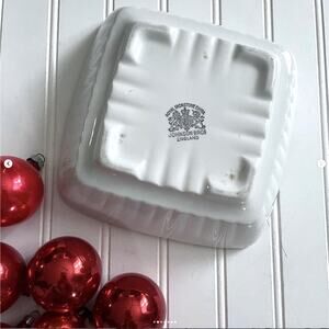Antique Johnson Brothers England Royal Ironstone China Square Lady Finger Bowl
